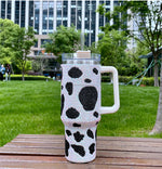 Load image into Gallery viewer, Rhinestone &quot;Cow Print&quot; Tumblers
