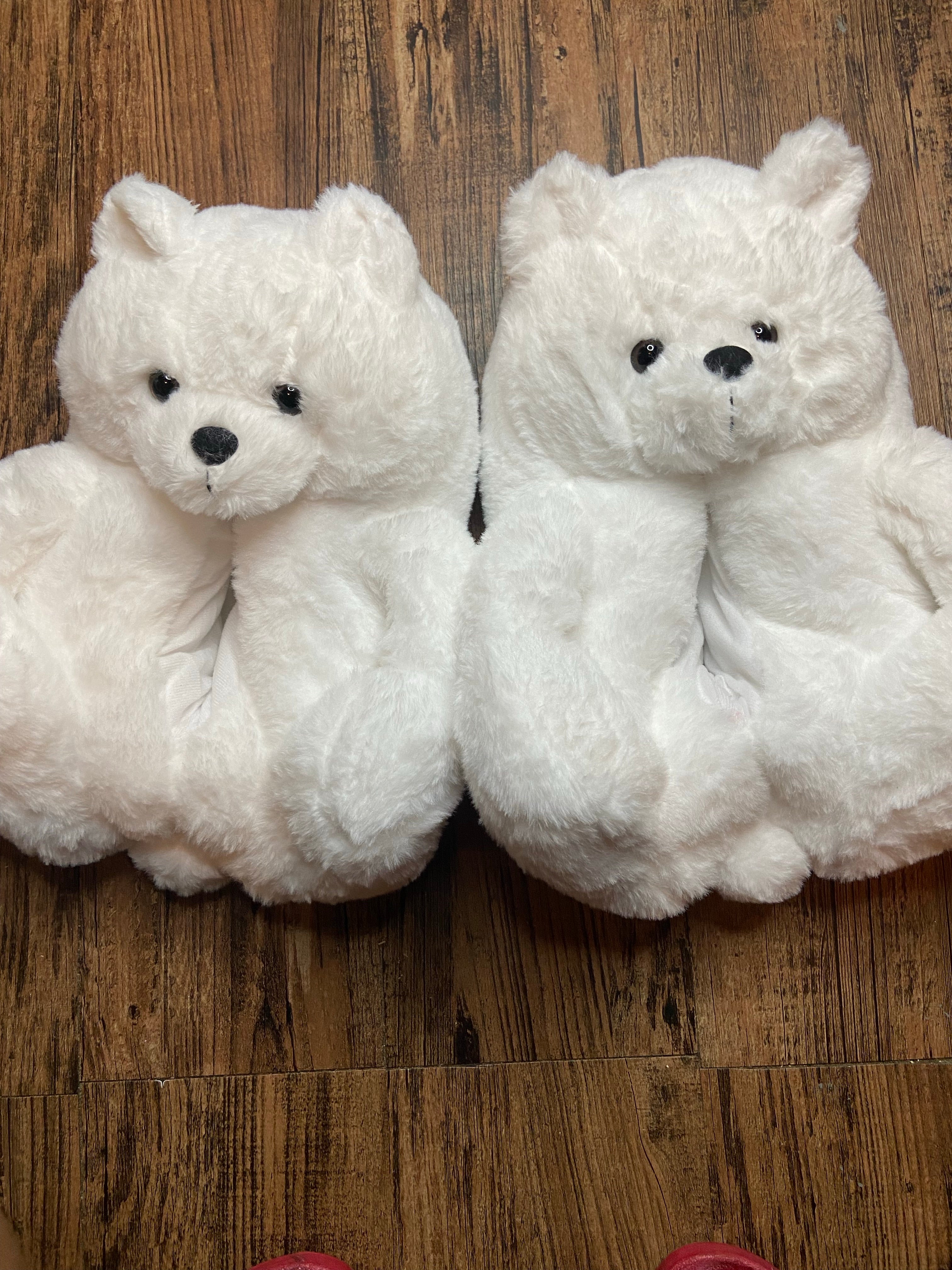 Bear slippers