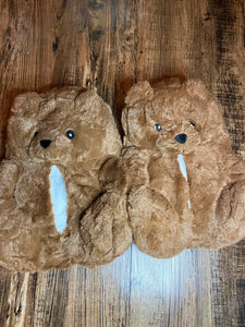 Bear slippers